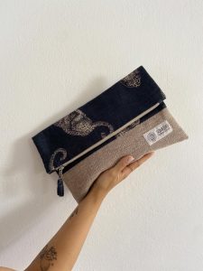 Leopard Foldover Bag