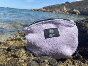 Cotton towel Purple love