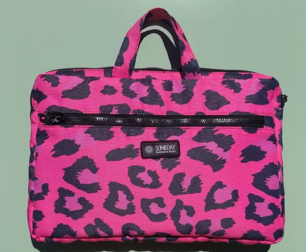 Pink Animal Laptop Bag